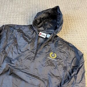 Lone Star Nylon Hooded Windbreaker Jacket‎